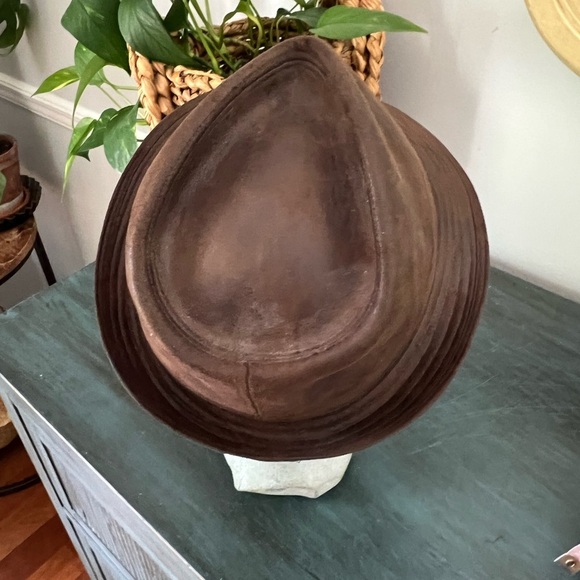 DOBBS  Vintage Fifth Avenue brown men’s hat size M 22” circumference. - Picture 3 of 6